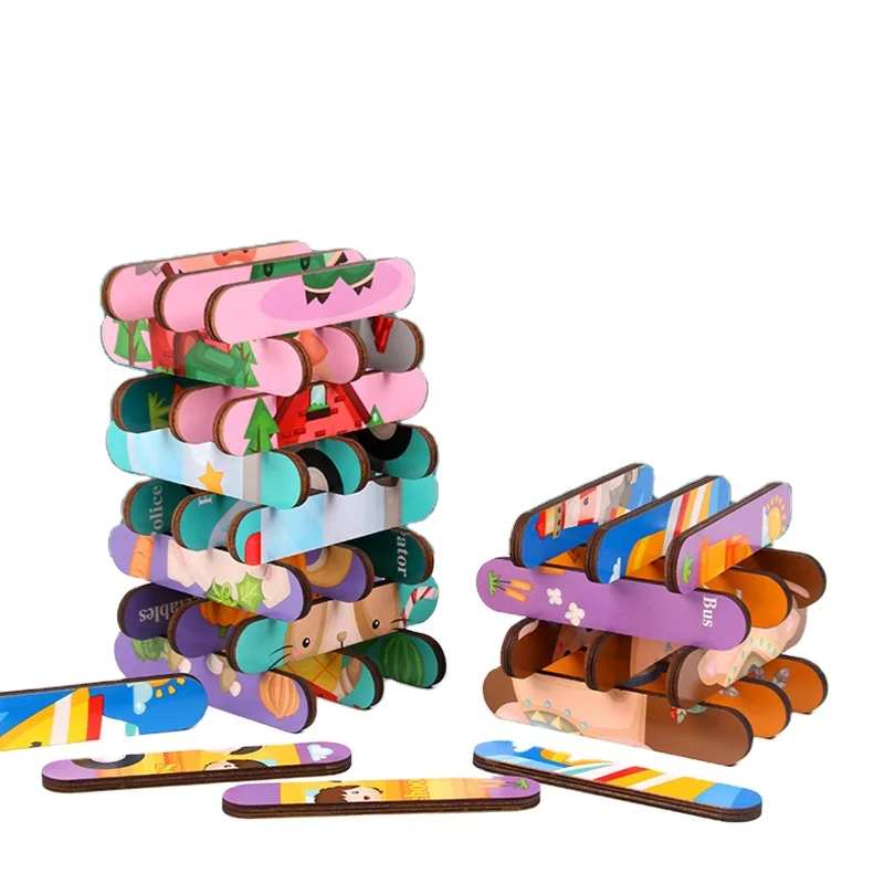 New Hot Selling Kids Early Learning 3D Puzzle Game