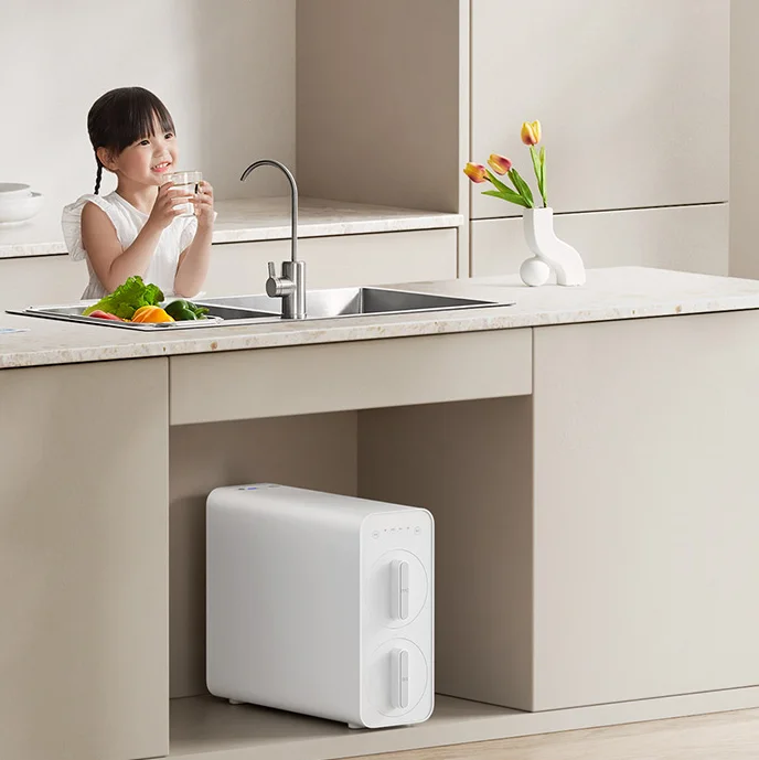 Original Xiaomi mijia water purifier white 600G 3-year long-lasting RO filter cartridge  large screen display faucet