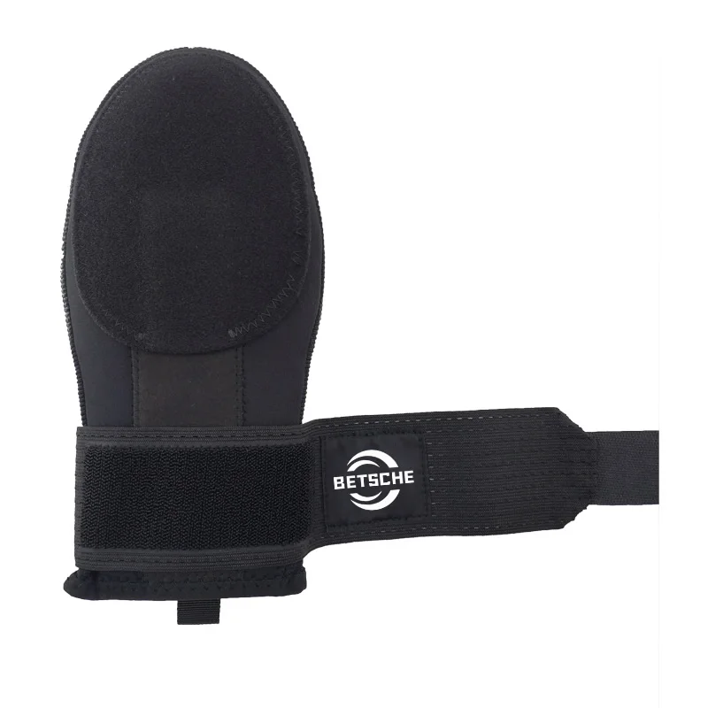 Wholesale custom softball sliding mitt youth black baseball sliding mitt left right handed for baseball and softball