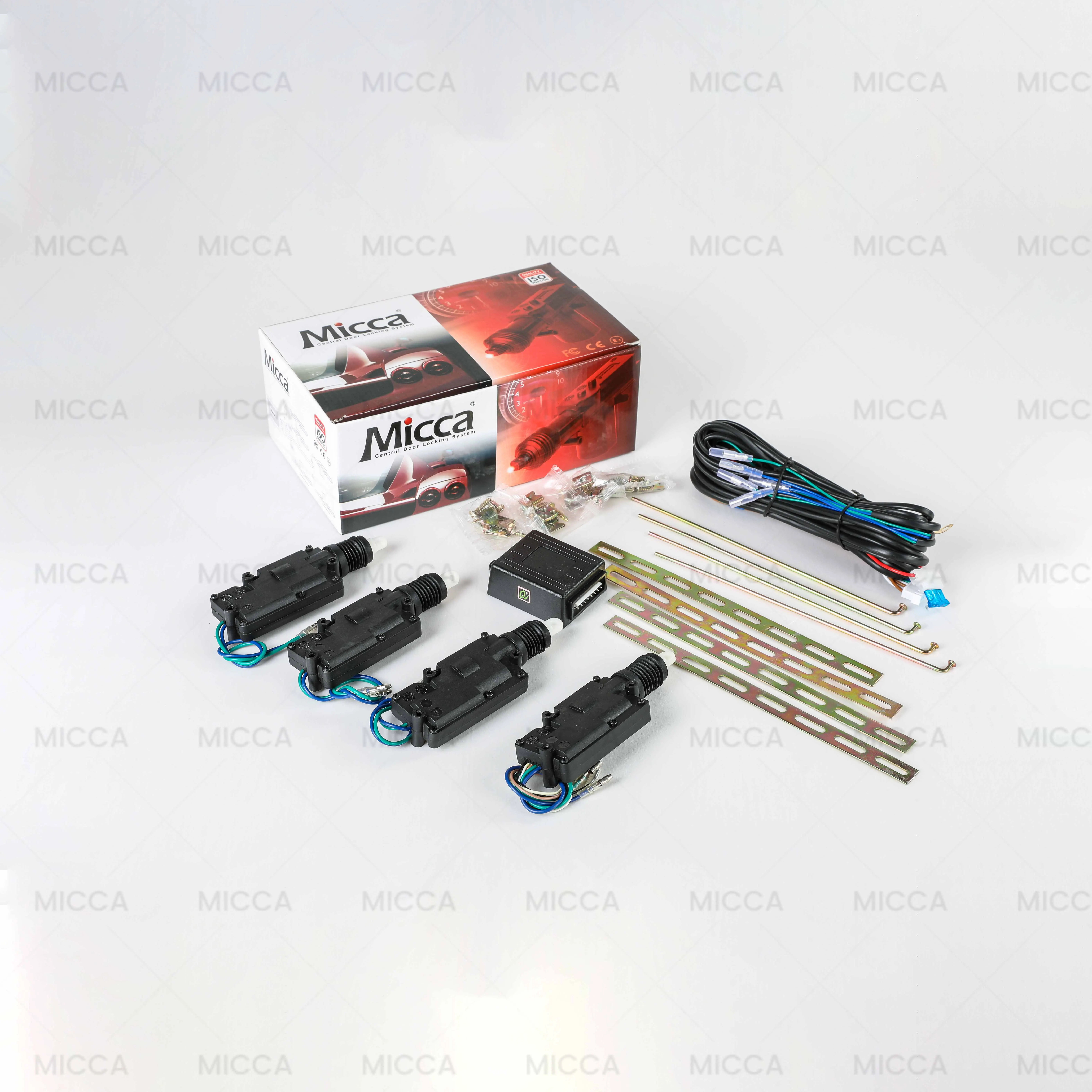 DL870 Micca Universal Central Door Locking Kit With 4 Heavy Duty Motors Cierre Centralizado 4P Car Center Lock