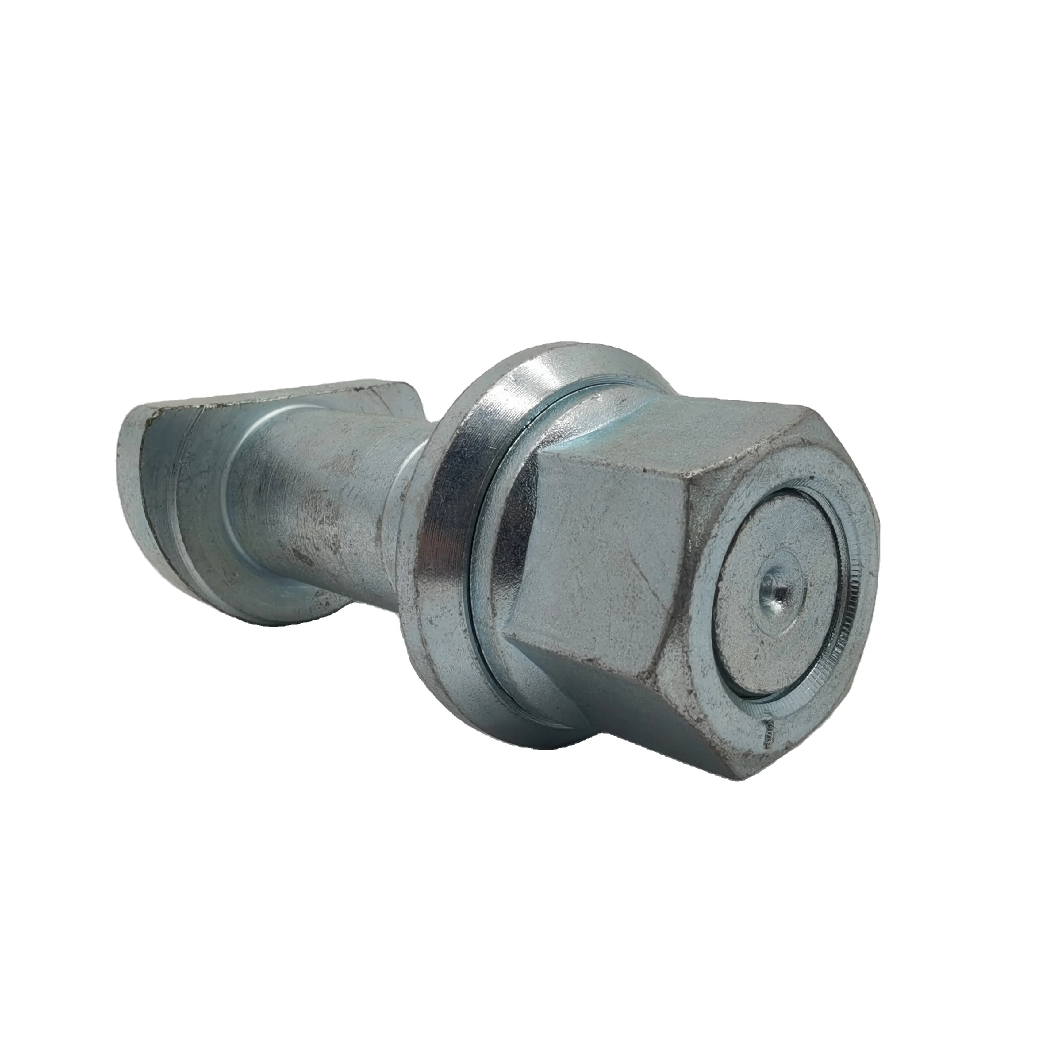 For New Hino Vehicle  M22*1.5*116L Silver 40CR  Rear Wheel Bolt and Nut