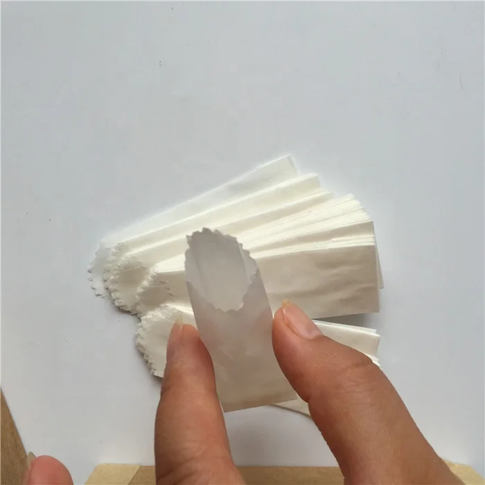 Glassine Stamp Wax Paper Envelope Bags, 20mm/22mm/25mm/27mm/32mm, 600pcs, (White)