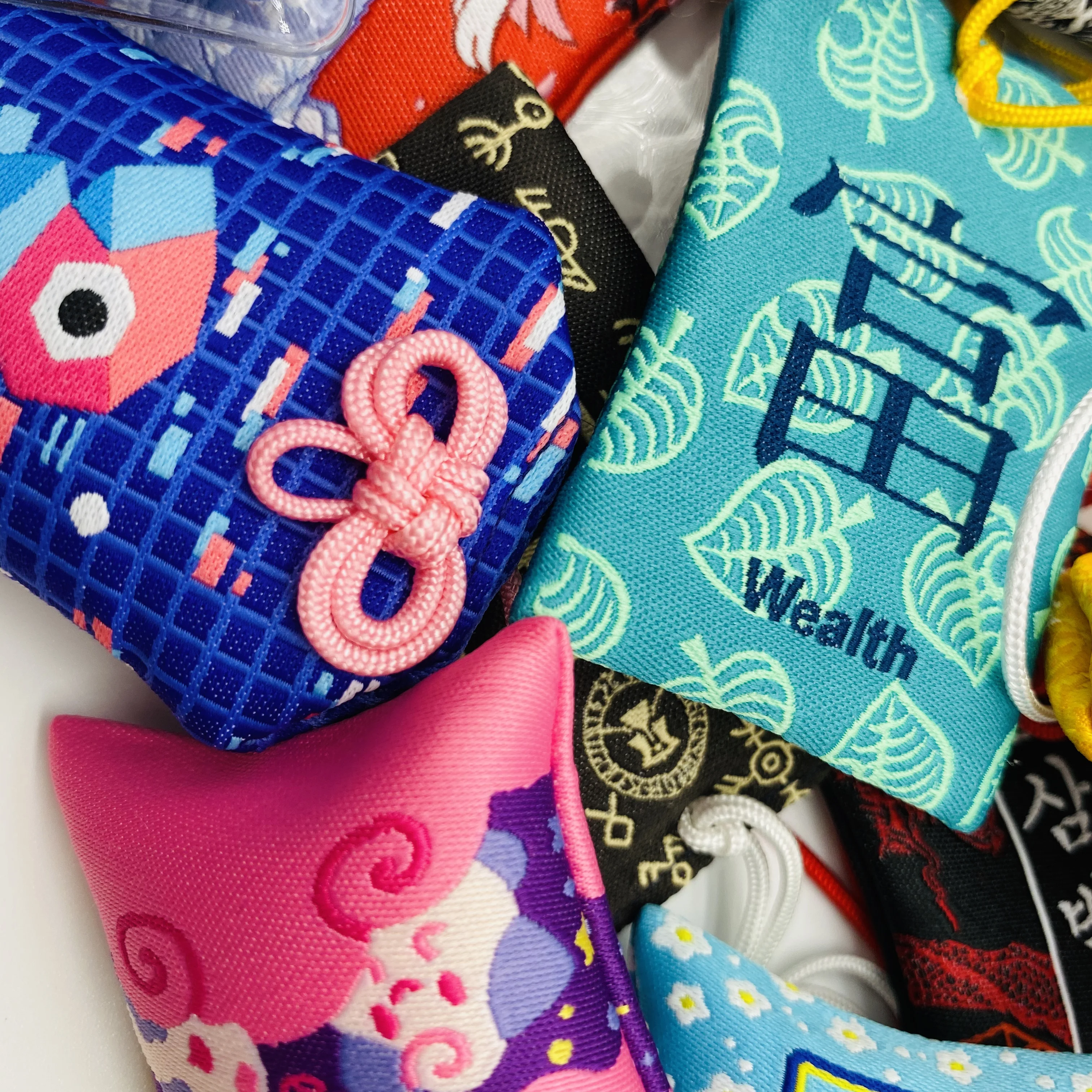 Fashion Designer cute Lucky Bag Charm DIY Charm bags hotsale amulet products omamori