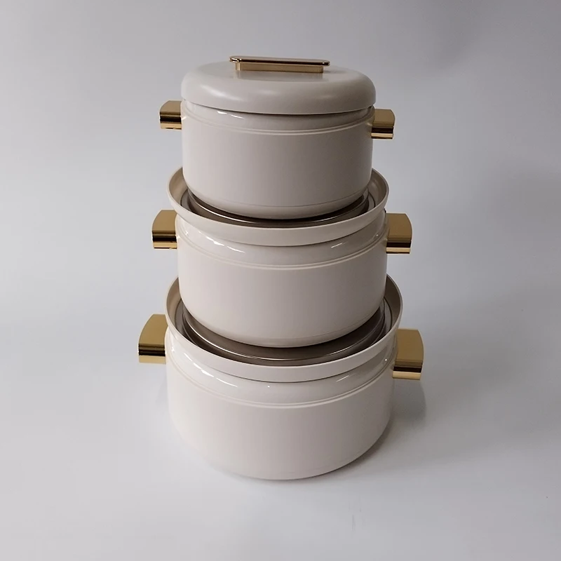 Chafing Dish Buffet set Food Warmer Thermos Ceramic Hotpot Ceramic Candle Big