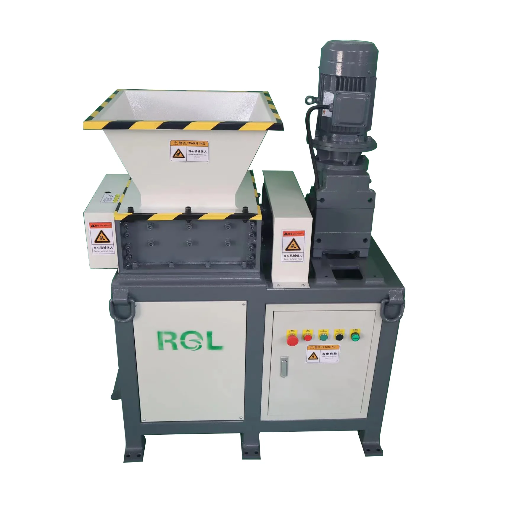 Sponge Foam Shredding Machine Memory Foam Mattress Leftover Cutting Machine Customized Double Pet Bottle Crushing Machine