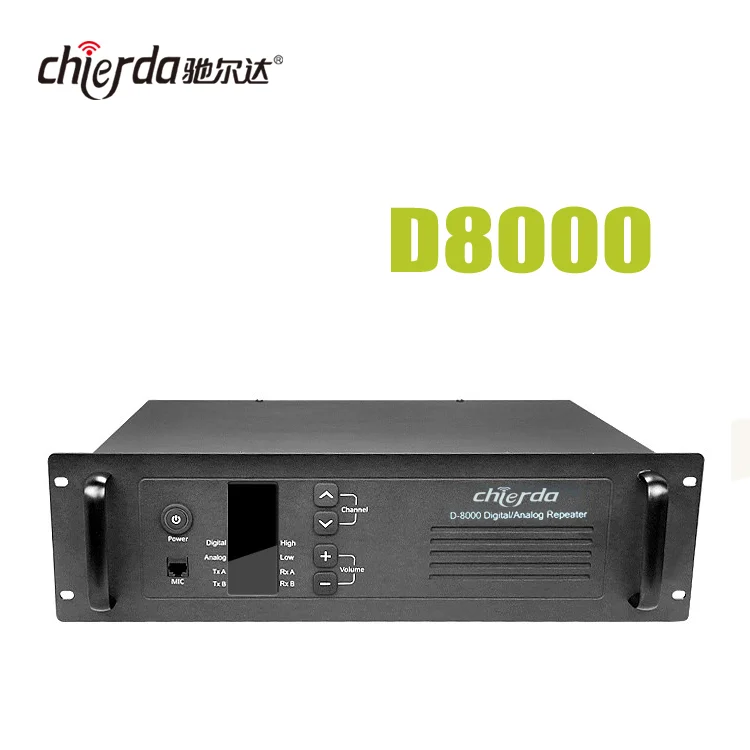 Высокая мощность 25 Вт/45 Вт Двойной режим DMR цифровой CD-D8000 репитер для увеличенного расстояния