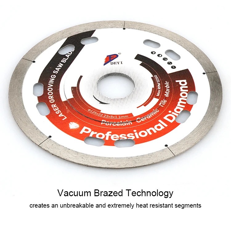 Diamond Blade Tile Ceramic Cutting Blade 5' /125mm OEM Diamond Cutting Saw Disc