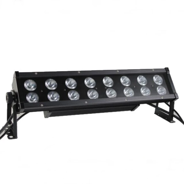 IP66 Wall Washer Linear Led Bar Light RGBW Waterproof Strip Light 16*12w outdoor