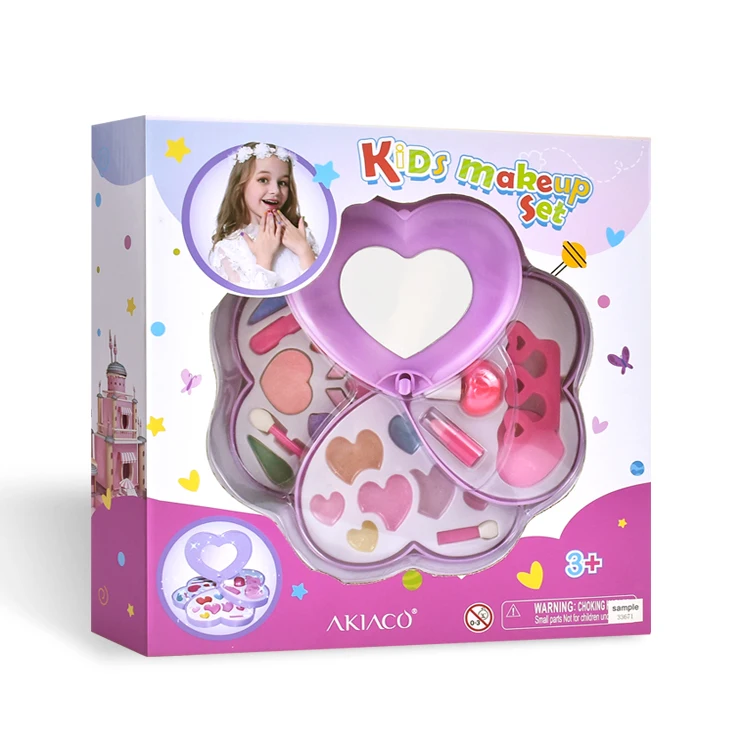 kid baby cosmetic box kit for girls makeup sets make up toys