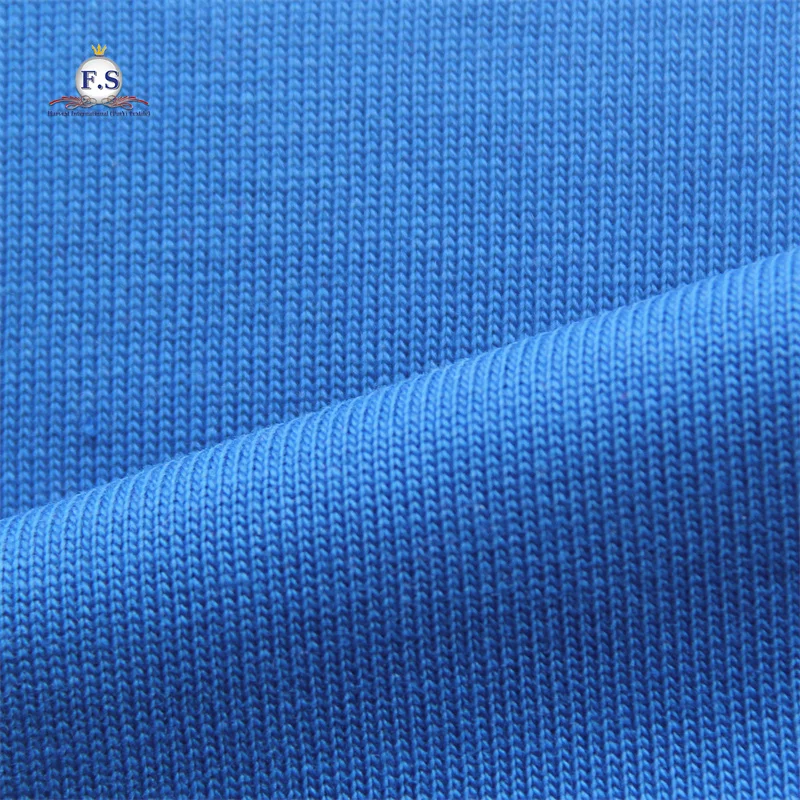 100% COMPACT COTTON 2-PLY SINGLE JERSEY HEAVIER WEIGHT WITH SOFT-touch, Fine and smooth,SKIN-FRIENDLY  for SPRING, AUTUMN