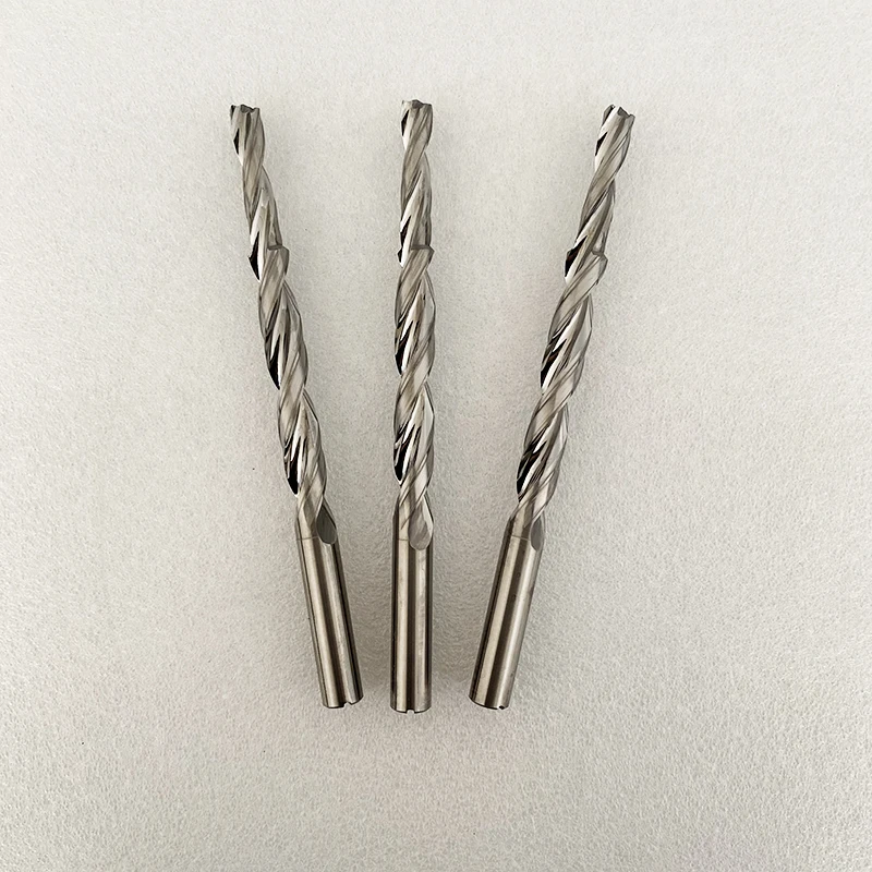 FULLOVE Carbide Drills Extra Long Metal Drill Bit Twist Metal Drill Bits For Steel Iron Metal