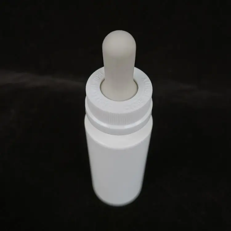 Child resistant cap double wall ribbed pressure screw cap minoxidil 5% hair growth packaging