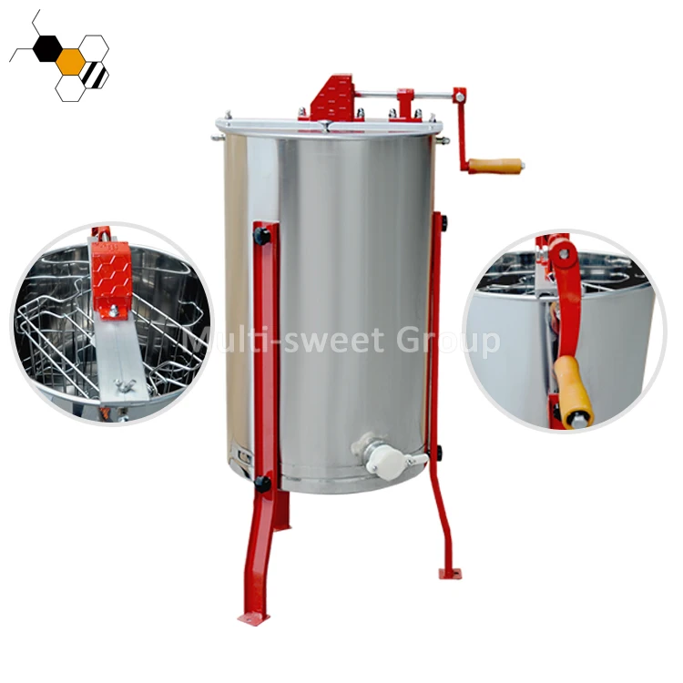 2 Frames manual honey extractor