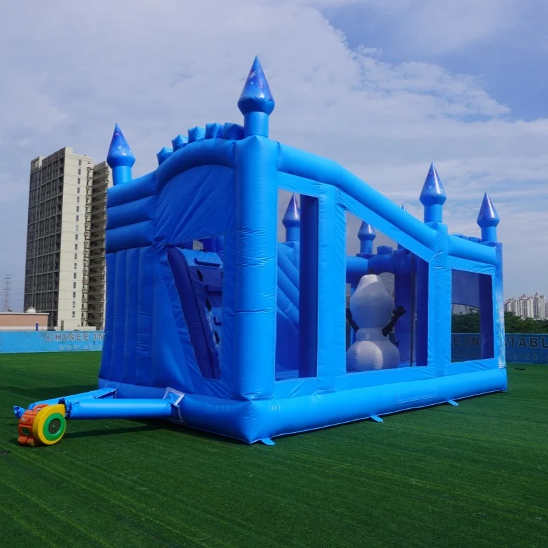 HOT Sale China Inflatable frozen combo castle