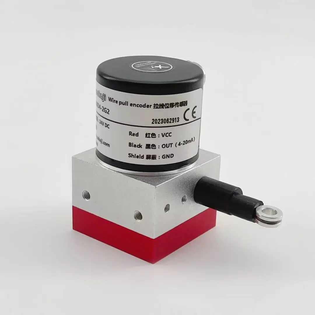 HA40M 650mm  0-10K ohm 4-20mA Output Wire Pull Encoder Cable Displacement Sensor