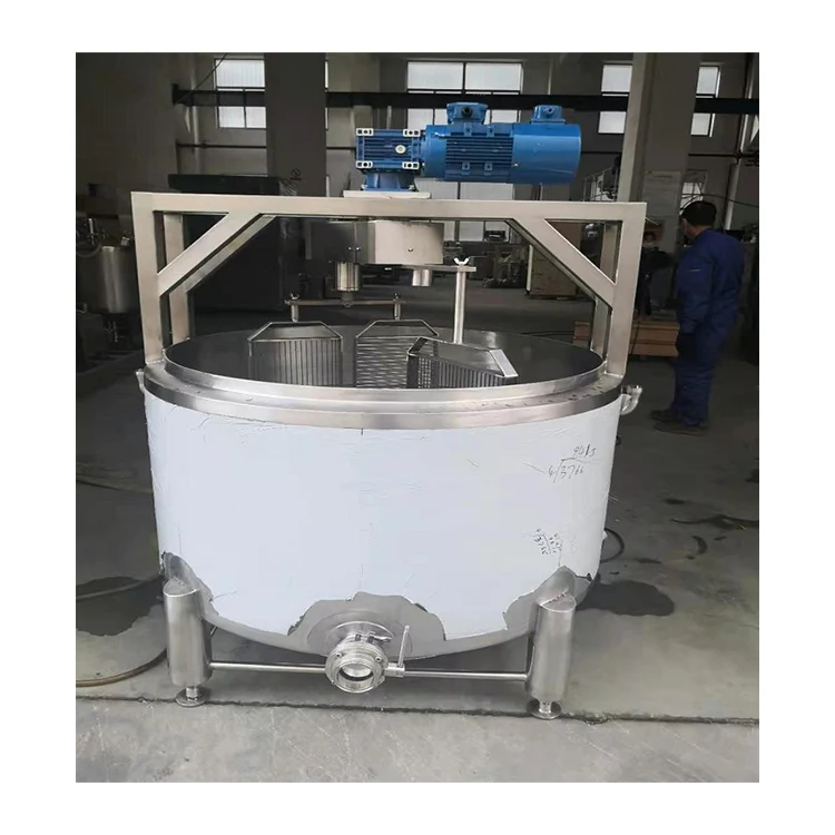 300L cheese vat/Cheddar cheese making machine/round cheese vat