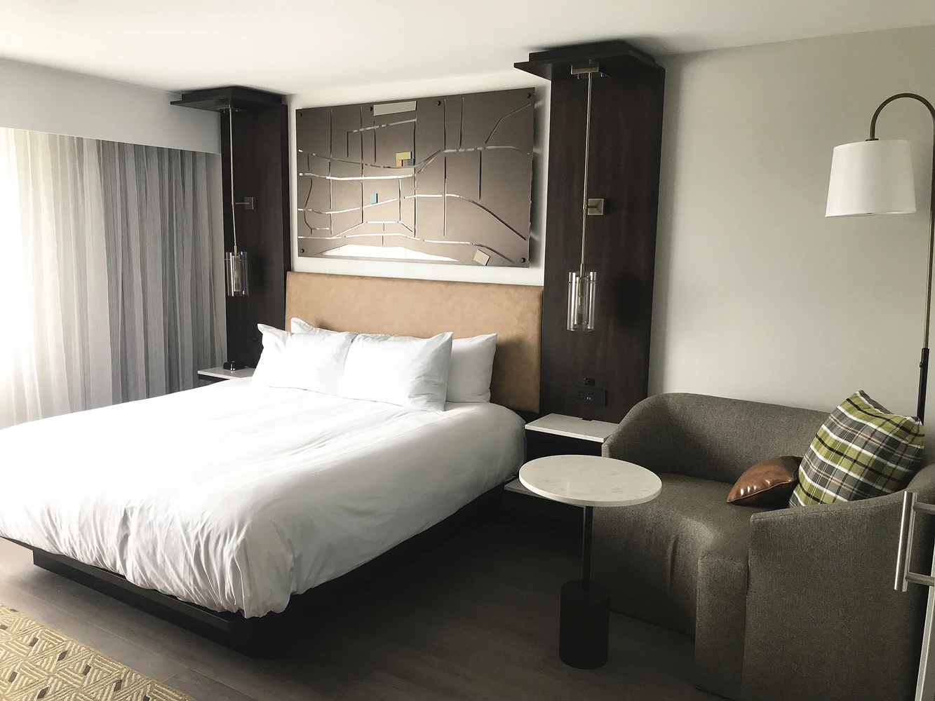 
Newest Modern Style Custom Headboard Luxury Marriott Hotel Bedroom Furniture Set 