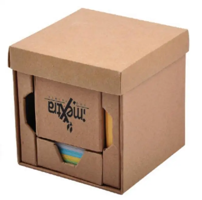 Многофункциональный экологически чистый держатель для заметок в форме Куба офисный стационарный инструмент с ручкой и держателем визиток