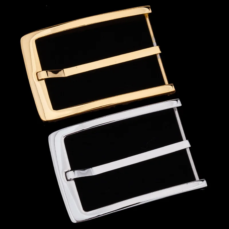 Wholesale Custom High Quality 35mm Pin Buckle Stainless Steel Pvd Plating Belt Buckle