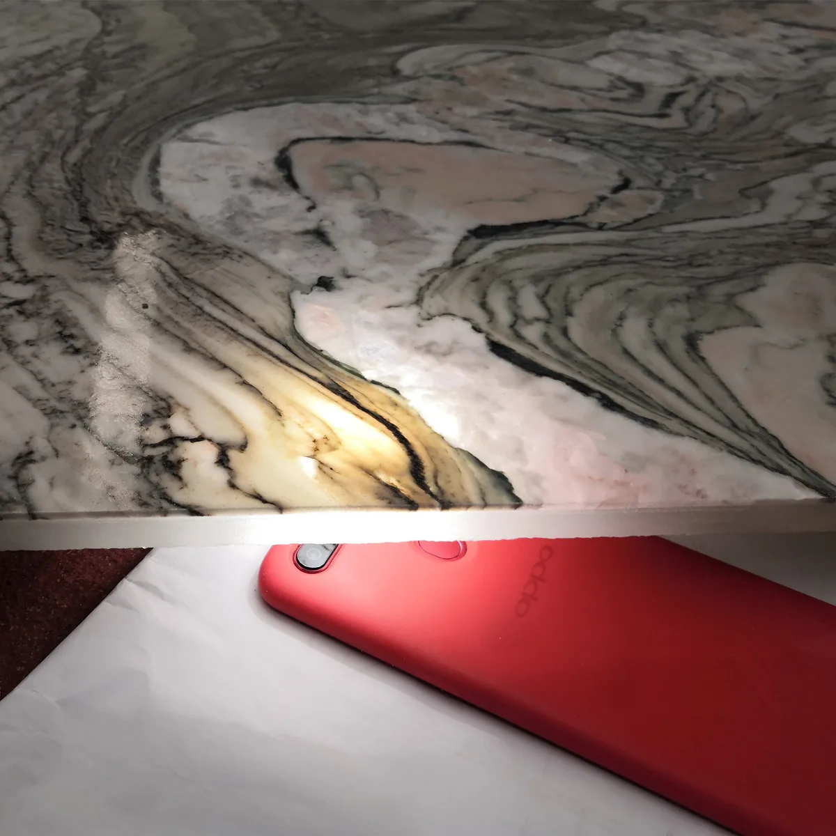 Glass backed Translucent Bookmatched Backlit Marble Onyx Panel Wall Panel