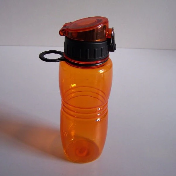 Hot Sale Wholesale  BPA Free Accept Customized Logo Outdoor Carrying Plastic Sports  Bottle with Leak proof Press Lid
