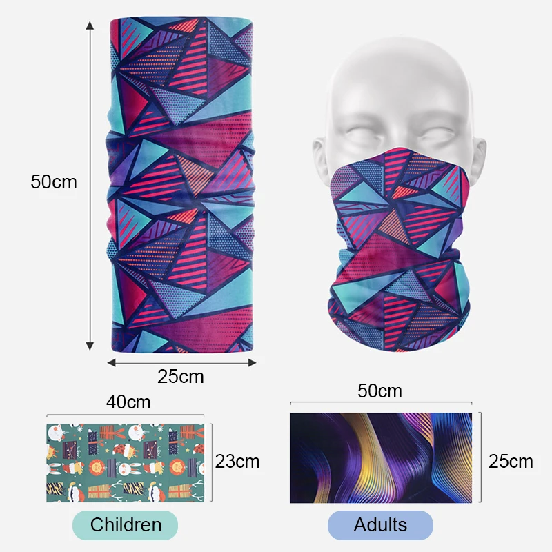Headband Custom Logo Bandanas Designers Men Women Head Scarf For Women