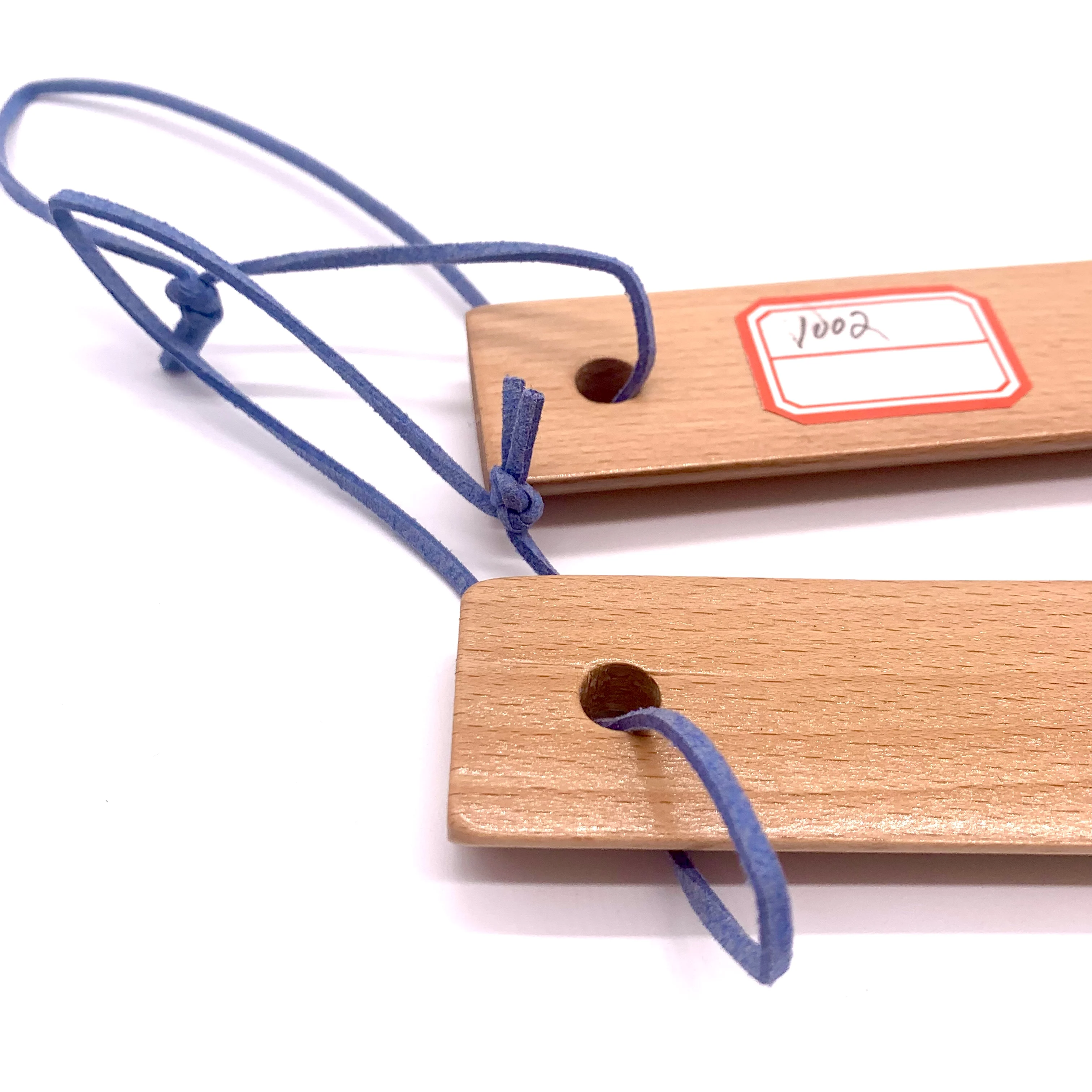 Factory Wholesale Hotel Customized 38CM Shoehorn shoe horn with logo Environmentally friendly wood long handled shoe horn