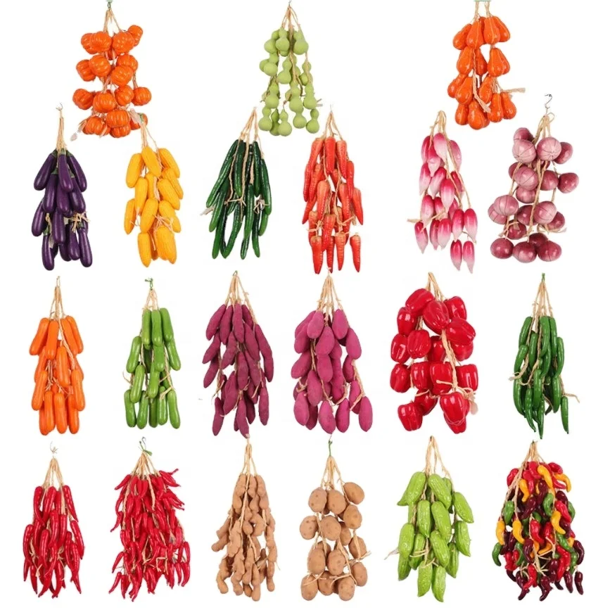 Decoration Wall Decor Simulation Food Fake Vegetables Artificial Vegetables