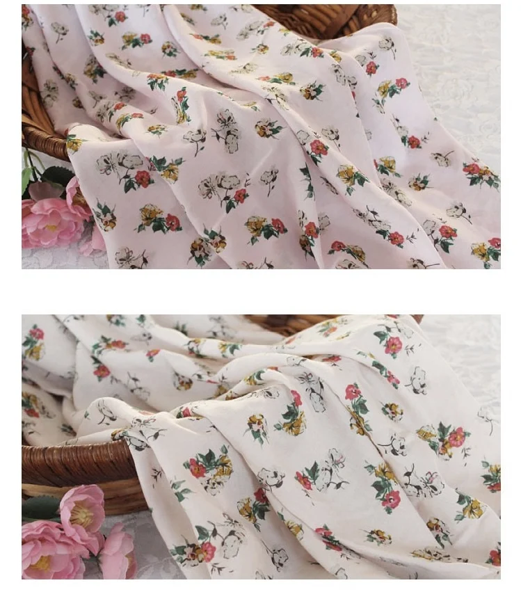 Best Price Speedy Shipment Soft Summer Women Dress Pajamas Home Clothes Printing Fabric Rayon