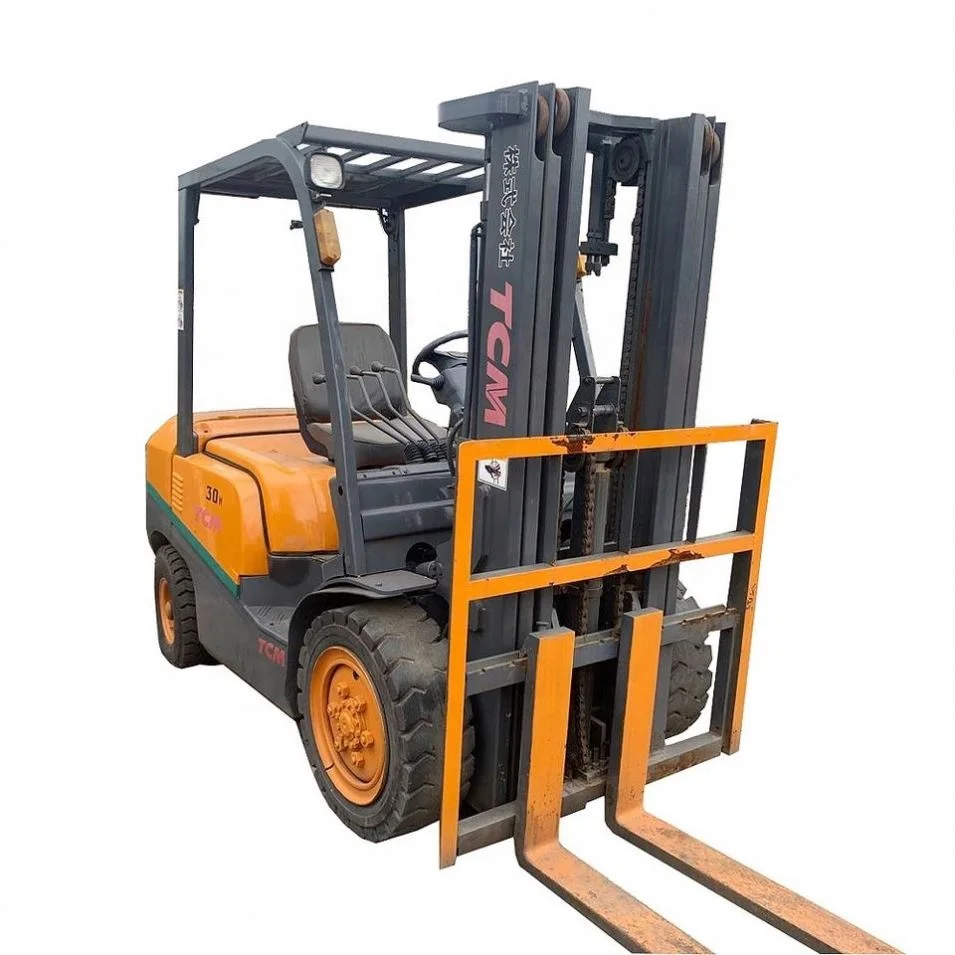 Japan Original Used 3 ton TCM Forklift TCM FD30 Forklift
