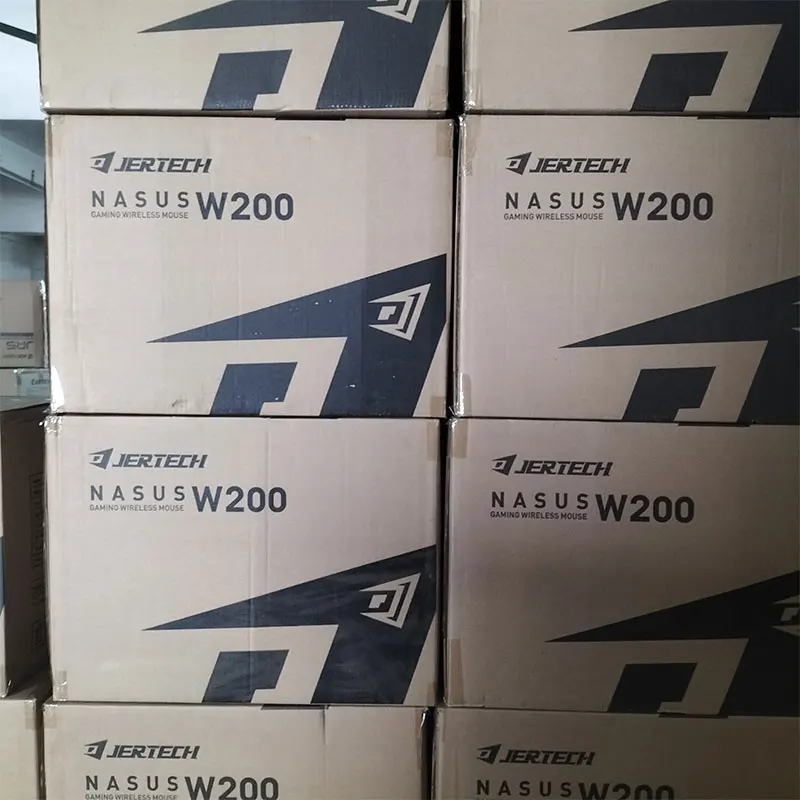 Hot Selling Jertech W200 Custom Mech Computer Games USB Desktop Office Computer Games Gaming Wireless Gamer Mouse