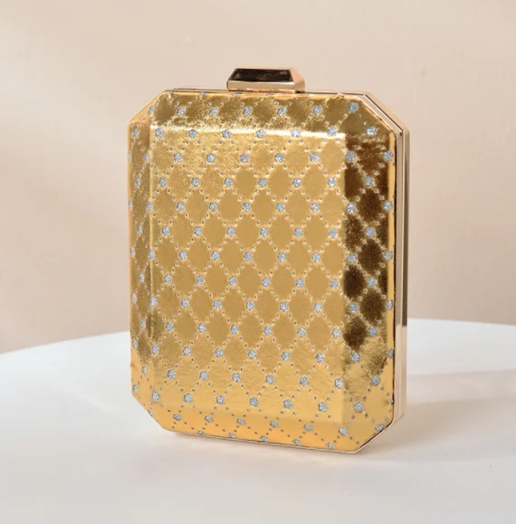 Оптовая продажа, модные сумки на цепочке, сумки через плечо, красивый золотой клатч, вечерние сумки для женщин