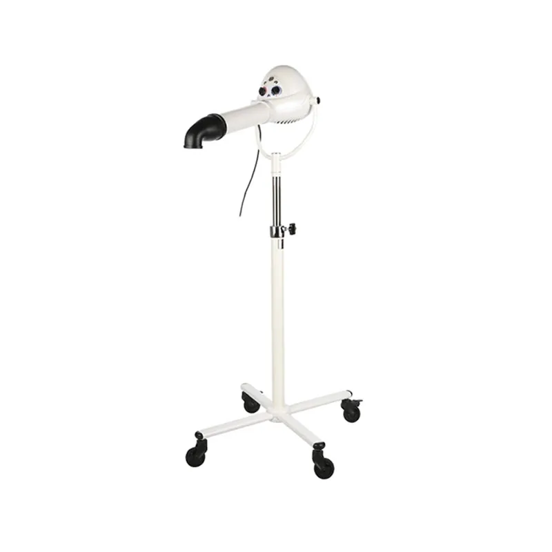 White TD-906 Pet Ionic Stand Dryer Dog Grooming Dryer Animal Hair Dryer