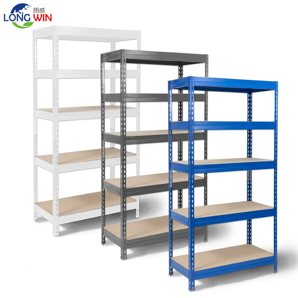 Heavy Duty Storage Rack 5 Shelf Tier Garage Shelving Unit Home Organizer Shelves