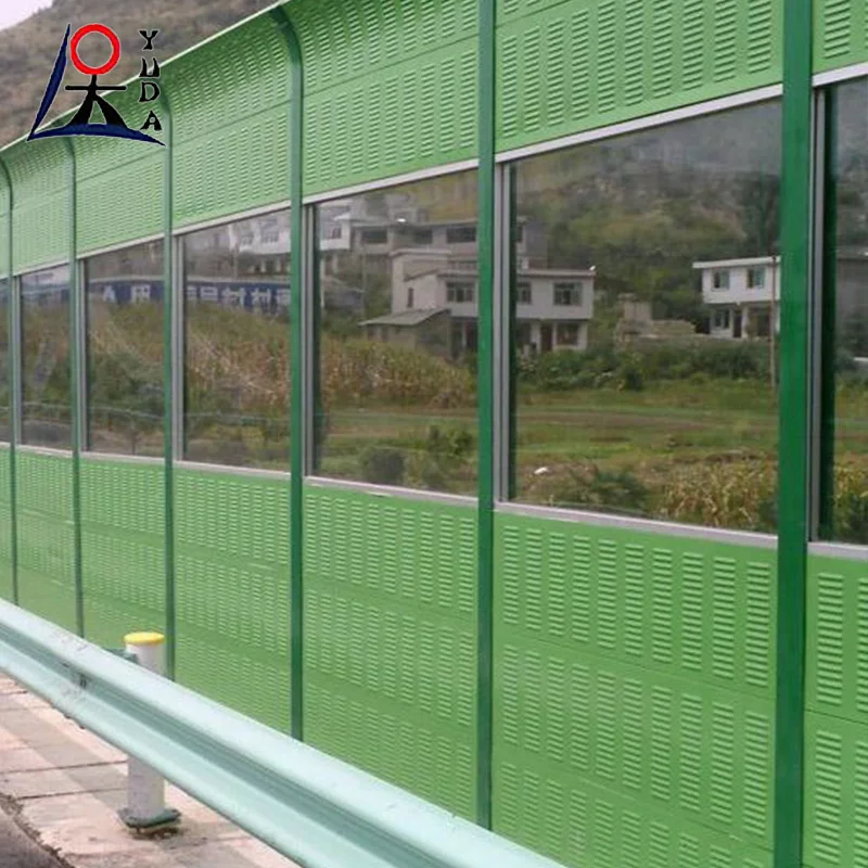 Highway road noise barrier outdoor soundproof noise reduction barrier fencing