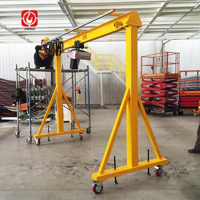 Mini Type 1000kg 3000kg 5000kg Manual Gantry Crane China Suppliers