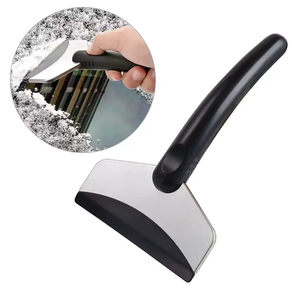 Stainless Steel Snow Shovel Automobile Snow Shovel Winter Multifunctional Defrosting Snow Scraper Ice