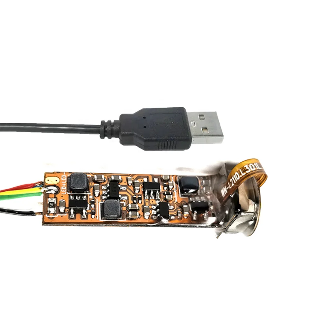 Taidacent 12MP IMX258 Mini Camera 4K HD Pipeline Endoscopy Inspection Camera Module High Speed USB2.0 with Adjustable LED Light