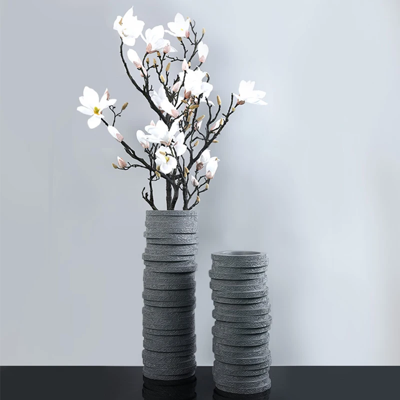 Decorate Decorative Pattern Painted Porcelain Room resin Flower Vase