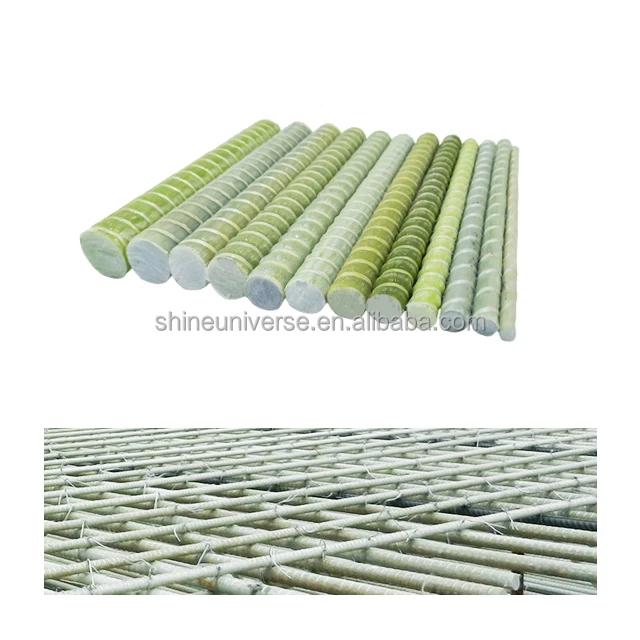 SU Factory Wholesale High Quality Customized  Composite Reinforcement Bars Of Various Diameters