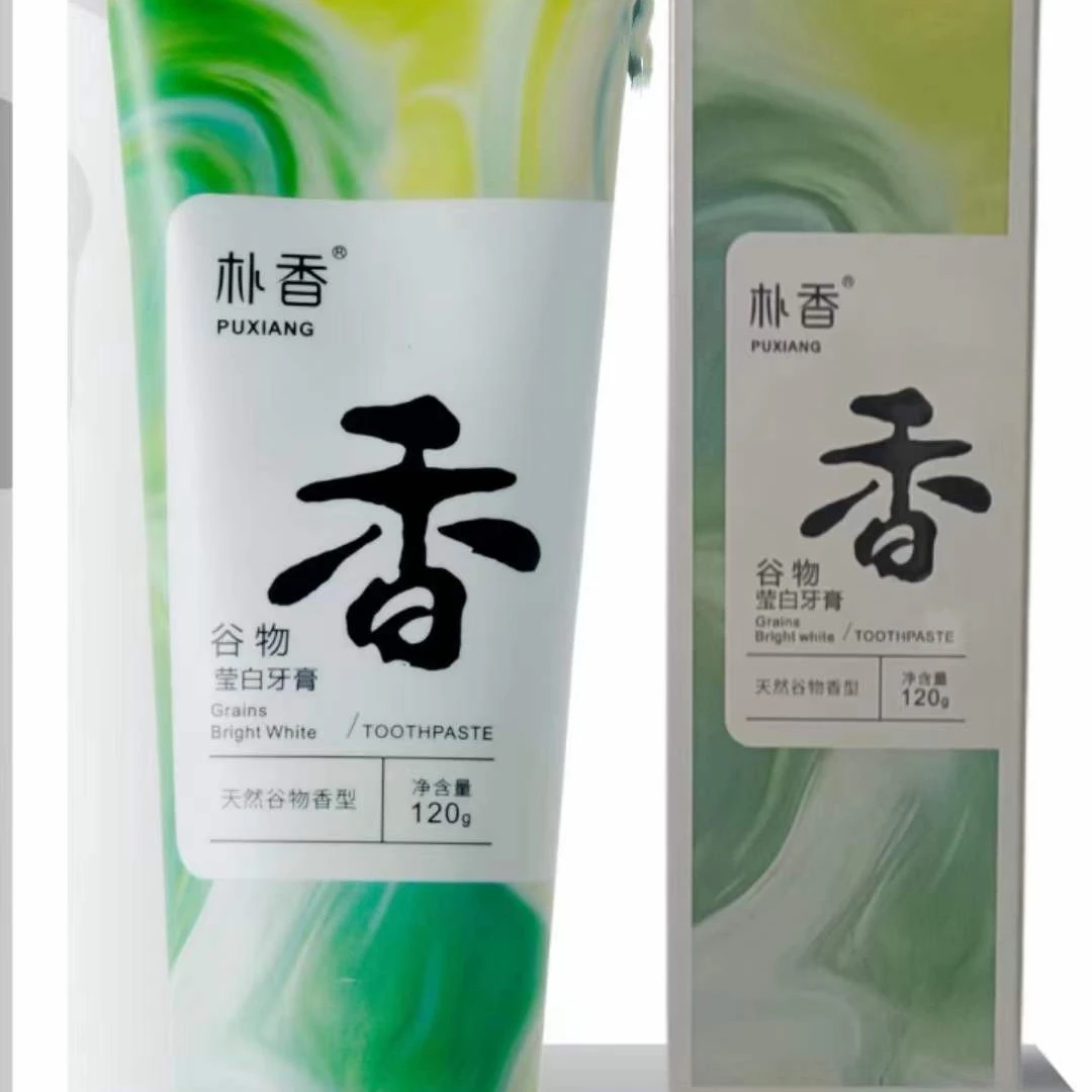 Aluminum-plastic Tube Packaging For Toothpaste Manufacturer Whole grain Toothpaste 120g Grams Whitening Toothpaste