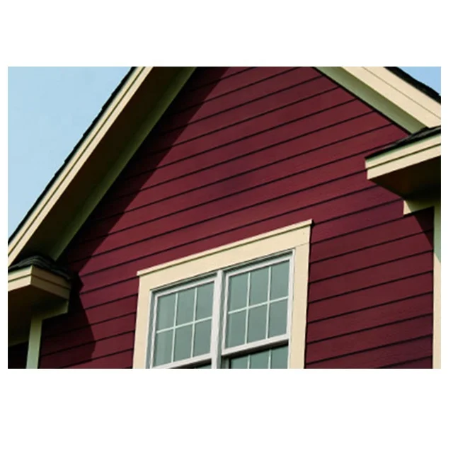 CE Approved High Density Wood Veneer Fiber Cement exterior siding panels