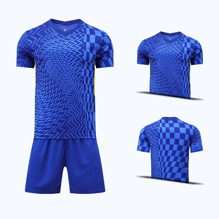 Custom Soccer Wear Sublimation Printing Soccer Jersey Uniform Set World Cup Football Jersey