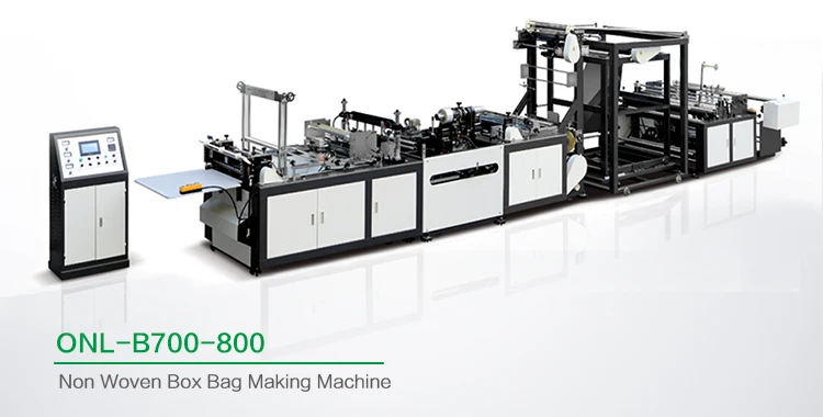 
Hot Sale China supplier automatic non woven handle zip lock slider tshirt bag making machine 