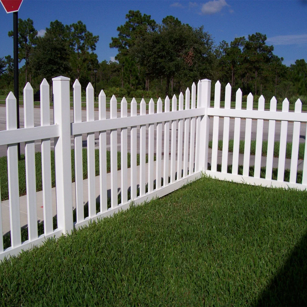 Minglei American Style Vinyl Fence Garden Fence fence post