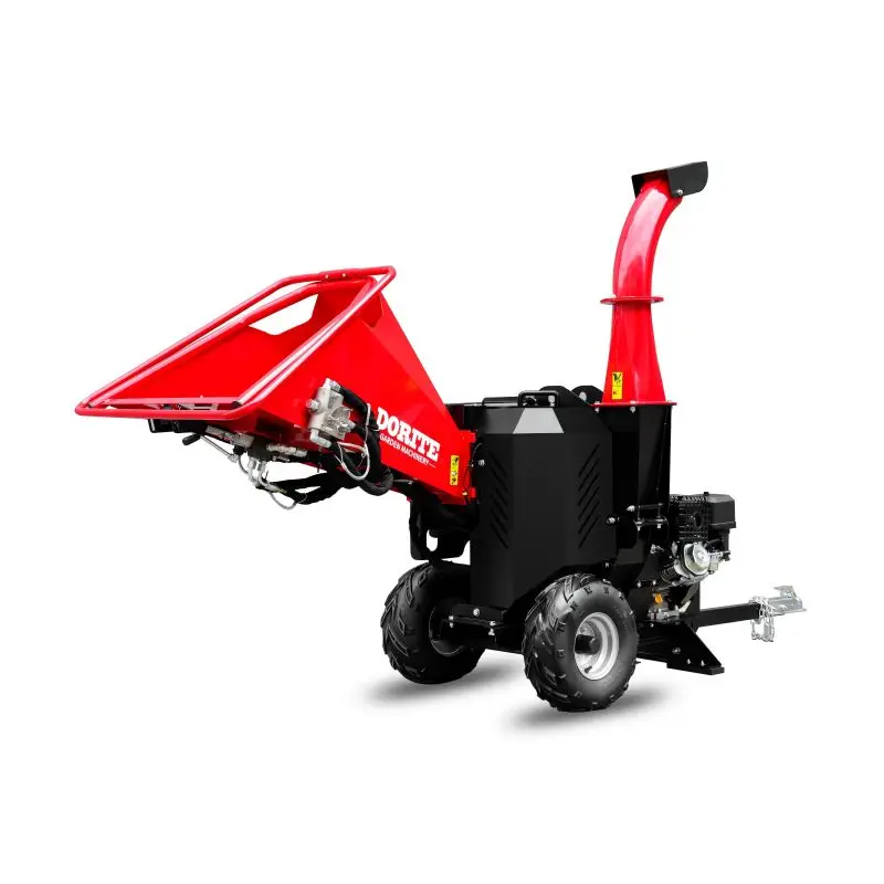K-maxpower Professional High Quality Wholesale 15HP Electric Start High Efficient AutoFeed Mobile Drum Wood Chipper Shredder
