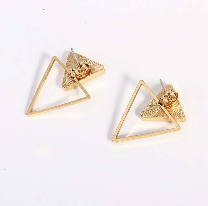 Модные новые женские акриловые треугольные серьги-капли, подарок для женщин, бижутерия для вечеринки