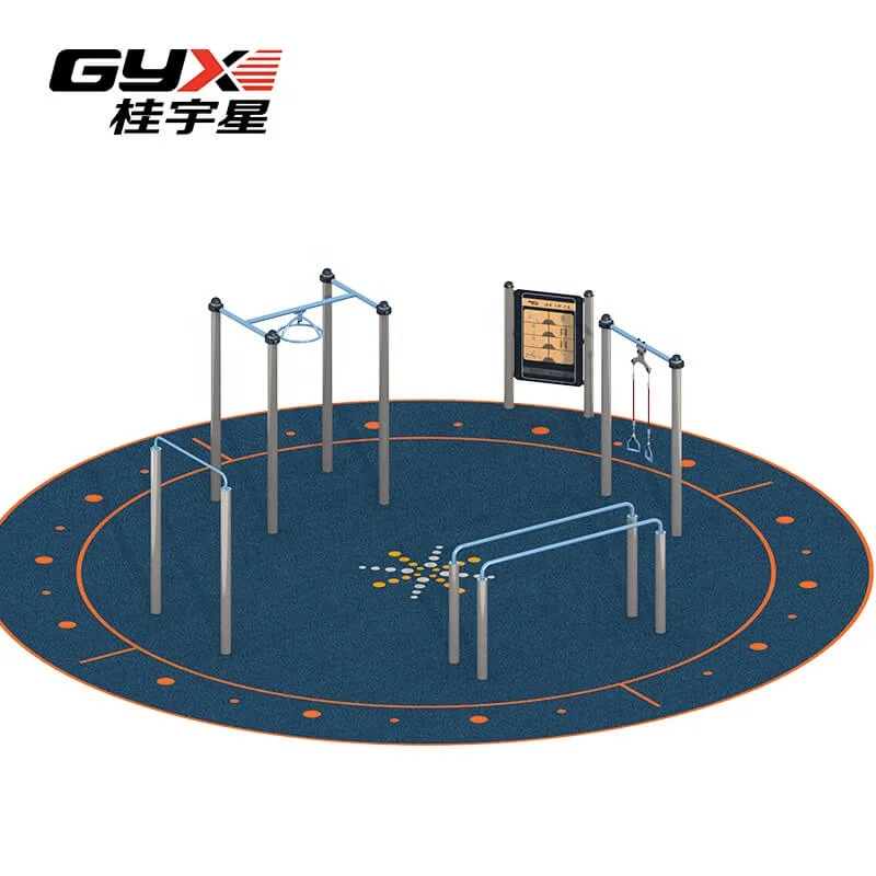 outdoor park street workout gym equipment parallel bars