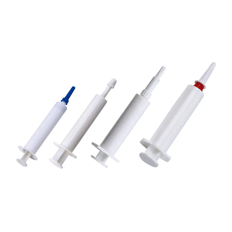 10ml 20ml 30ml 50ml 60ml Plastic Veterinary Disposable Oral Paste Syringe