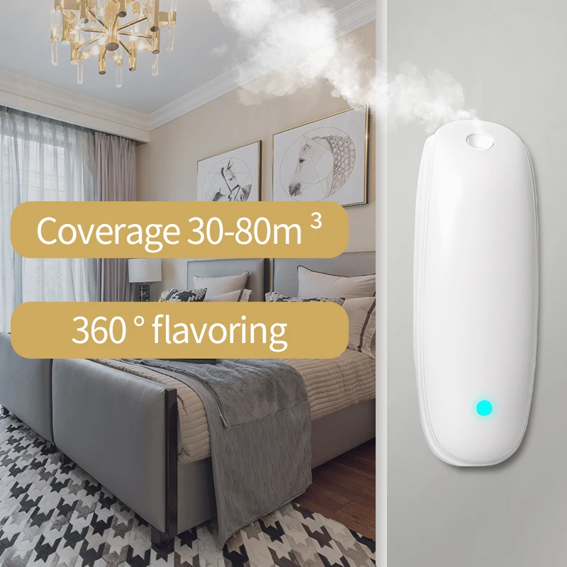 Aroma Factory Small Area Battery Air Dispenser Home and Elevator Fragrance Air Scent Machine Aroma Diffuser